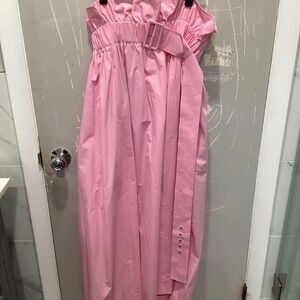 MSGM pink maxi skirt